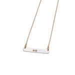 Κολιέ με αλυσιδίτσα, ζώδιο και Birthstone
